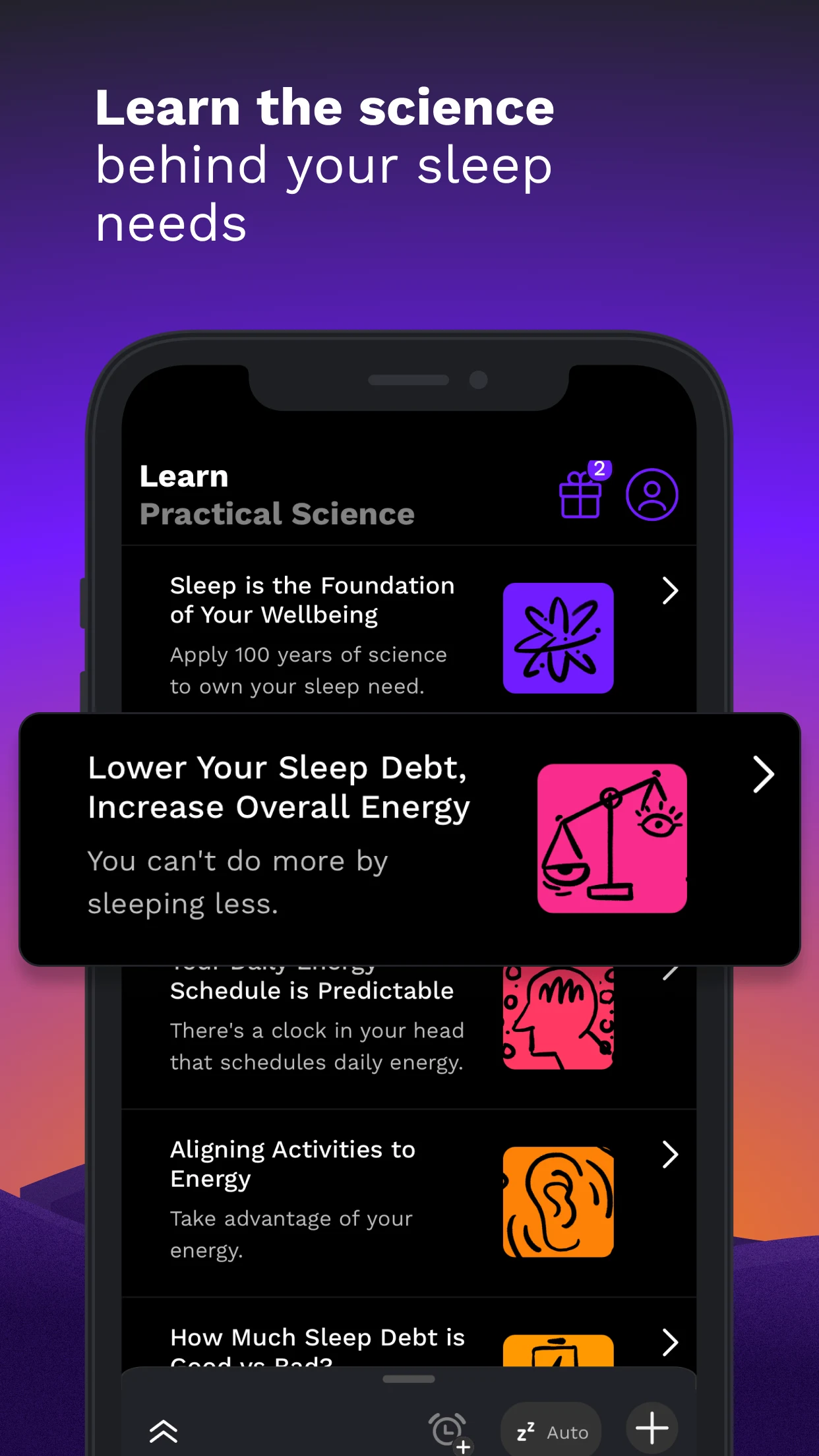 RISE: Sleep Tracker screenshot