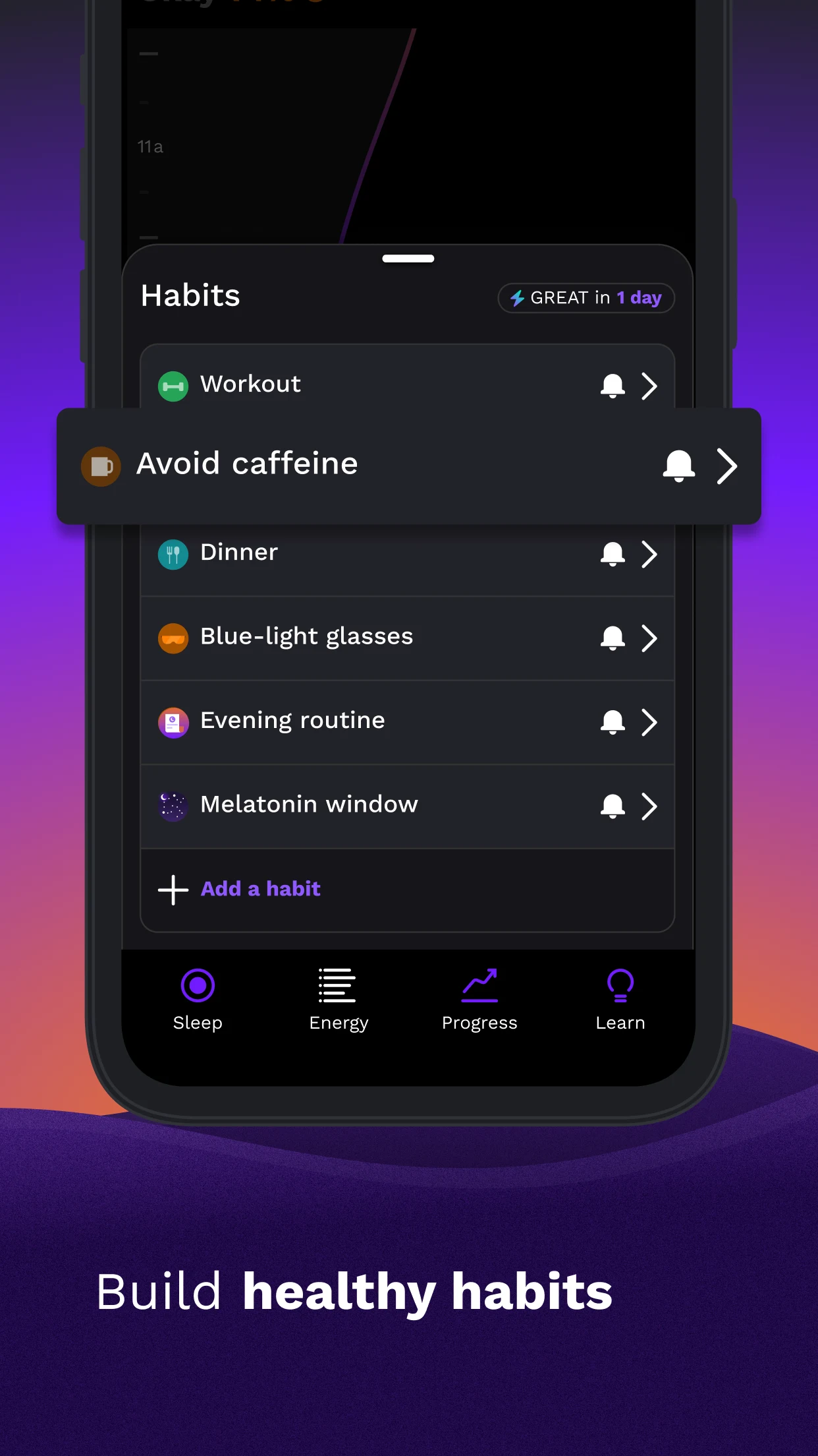RISE: Sleep Tracker screenshot